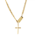 The Sol Luna Cross Necklace